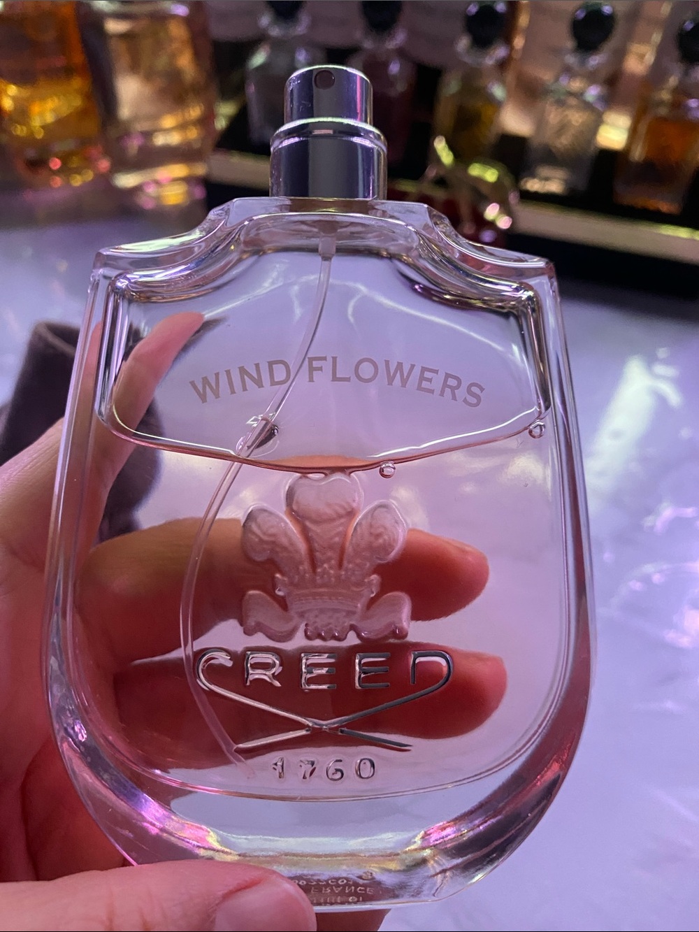Creed wind flowers parfum 2.5oz